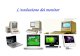 Levoluzione dei monitor. Esistono diverse tipologie di monitor: Monitor per computer Monitor video Monitor video-composito Monitor S-Video Retroproiettore
